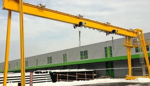 Single Girder Semi Goliath Crane